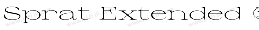 Sprat Extended字体转换